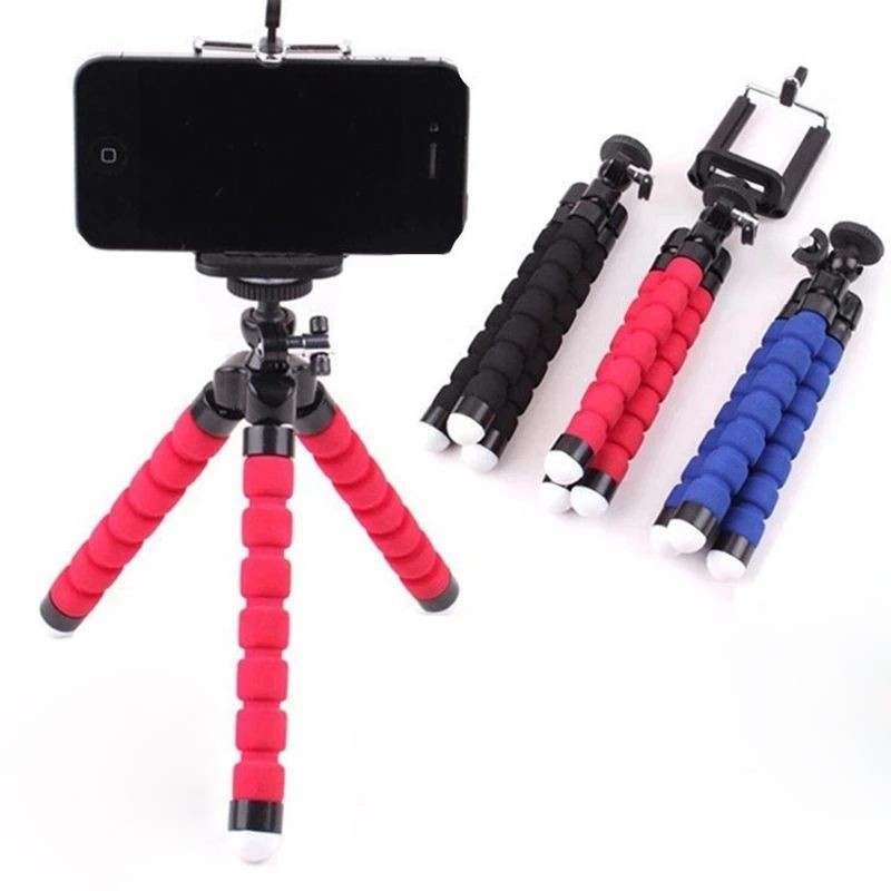 Phone Accessories Wholesale - Mini Flexible Octopus Sponge Tripod with