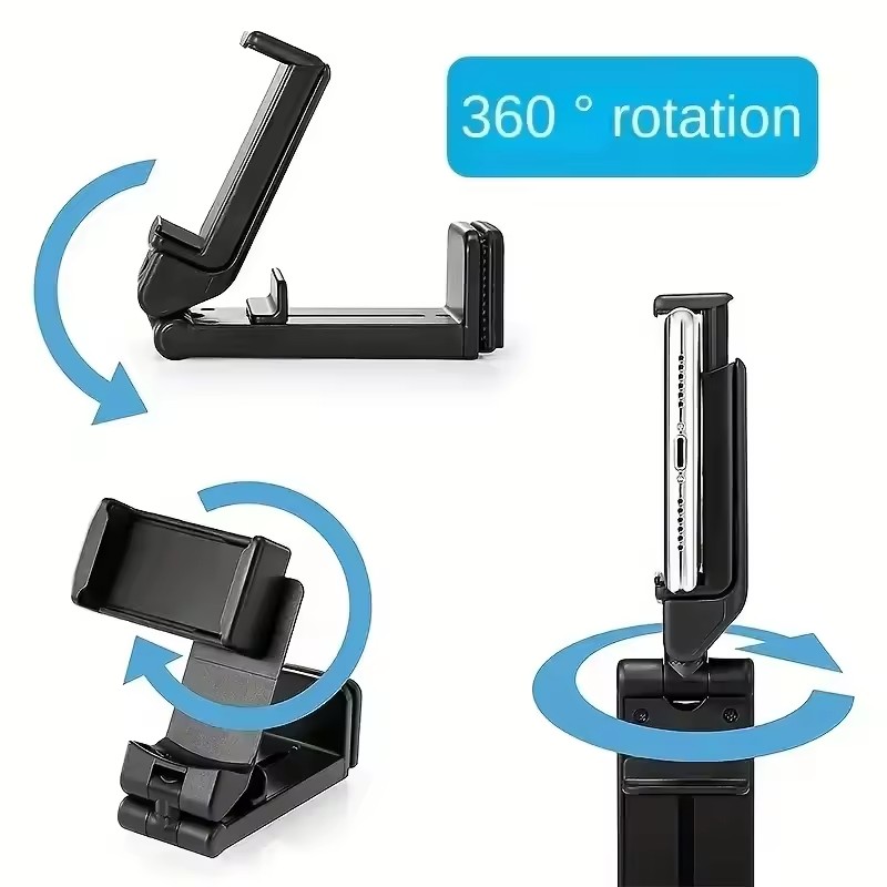 Phone Accessory - Multi-functional Train Seat Smartphone Stand Adjustable