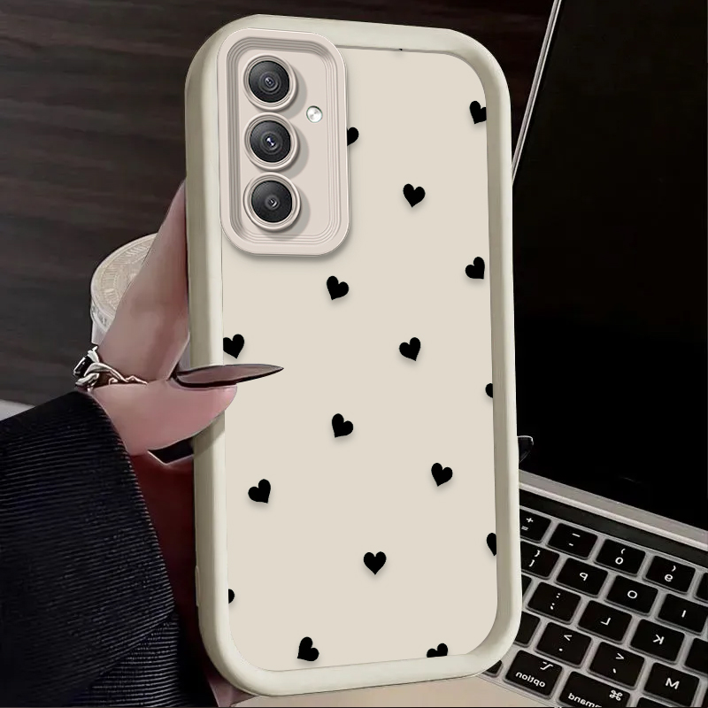 Black Love Heart Bowknot Case  - огляд і ціна Phone Accessories Samsung