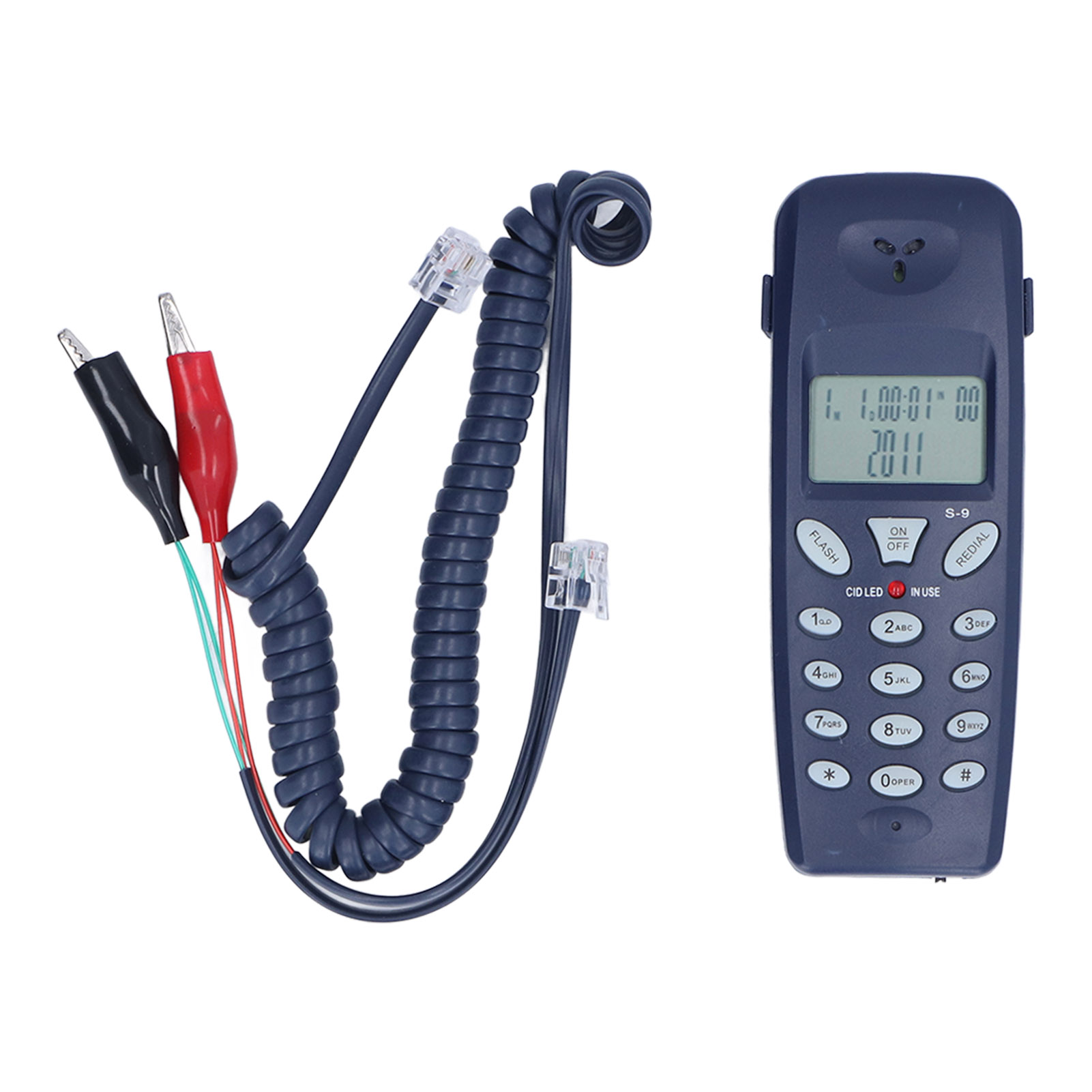 Wired landline phone, FSK/DTMF - огляд і ціна Retro Handset Phone