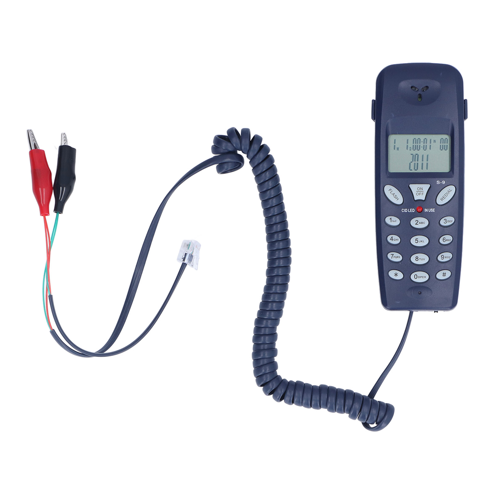 Wired landline phone, FSK/DTMF - огляд і ціна Retro Handset Phone