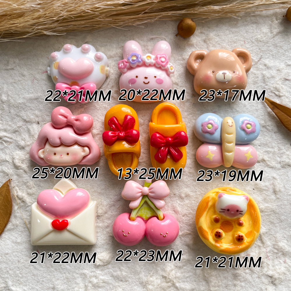 10pcs Cartoon Girl Animal Head - огляд і ціна Phone Accessories For Old People
