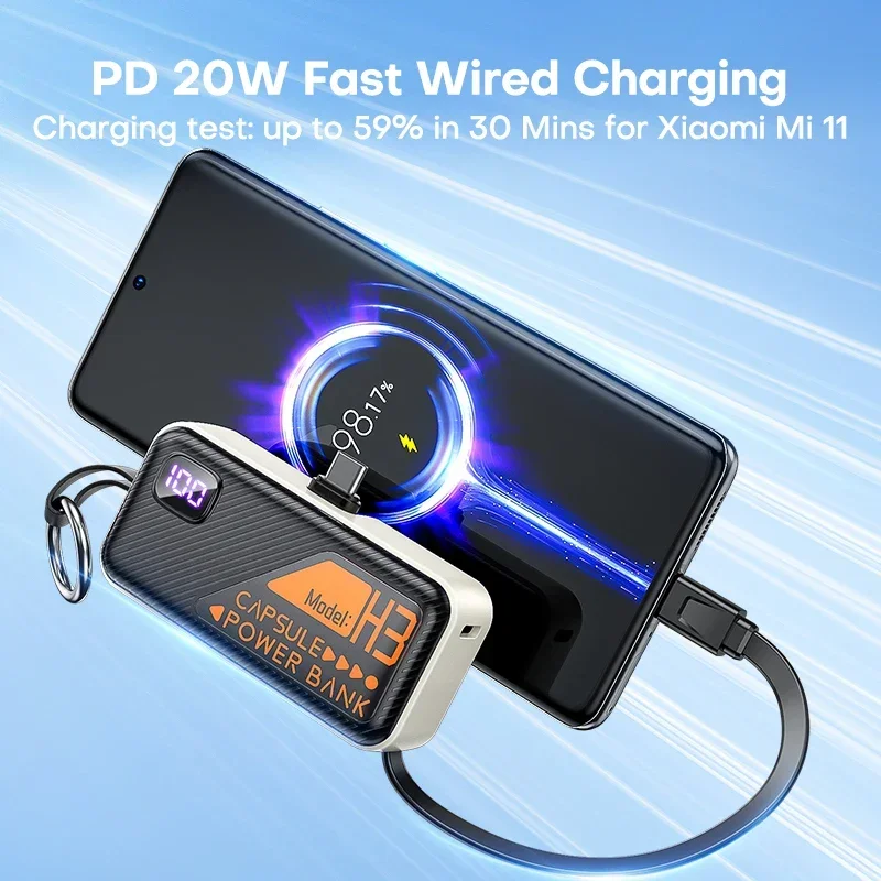 Mini Power bank 20000mah Built - огляд і ціна Phone Accessories Wholesale
