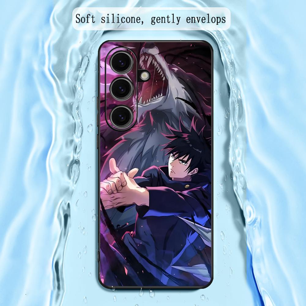 Megumi fushiguro hot anime pos - огляд і ціна Phone Accessories Samsung