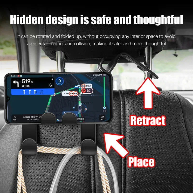 1/2pcs Multifunctional Car Sea - огляд і ціна Phone Accessories Hanger