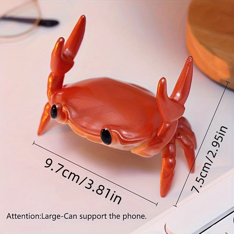Personality 3D Crab Desk Decor - огляд і ціна Phone Accessories For Old People