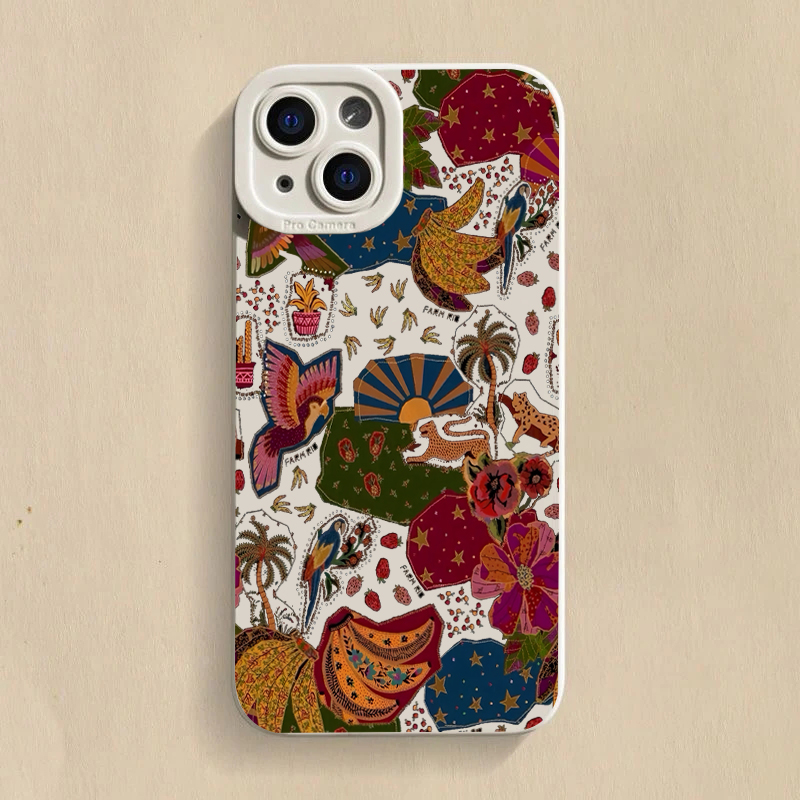 Floral Leopard Eyes Phone Case - огляд і ціна Phone Accessories Samsung