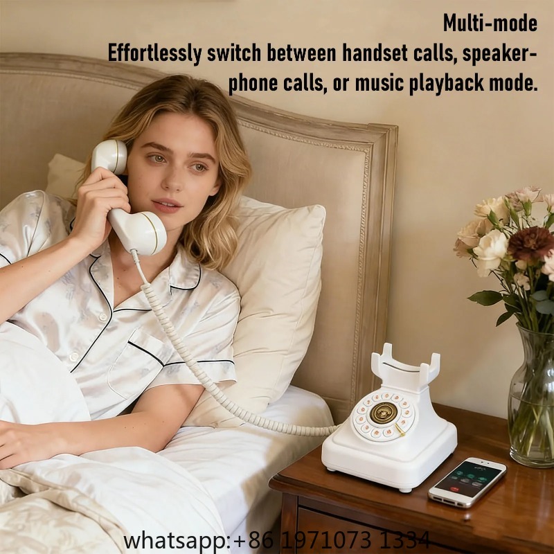 【New】Retro Bluetooth Landline  - огляд і ціна Retro Handset Phone