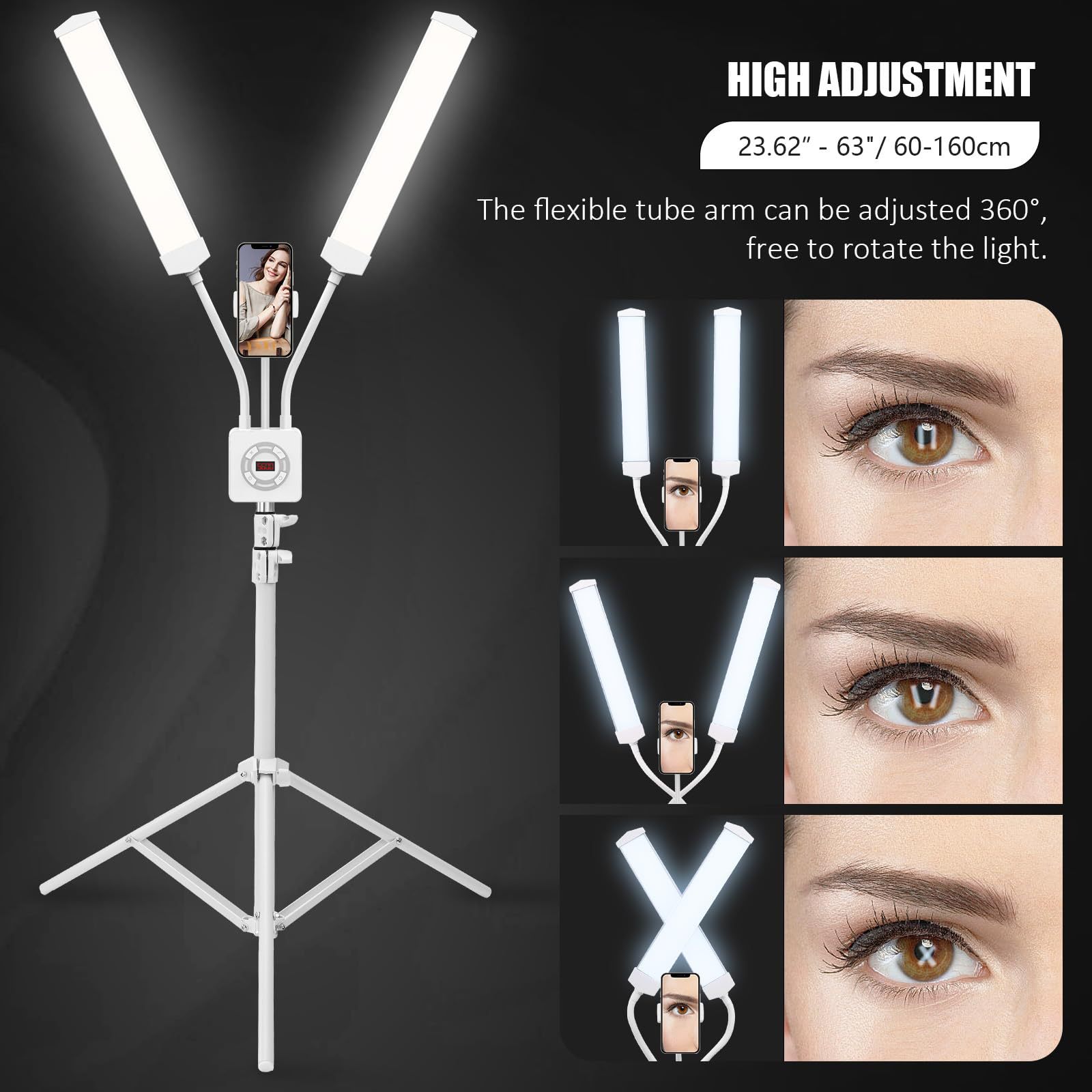 50W Double Arms LED Fill Light - огляд і ціна Led Strip Selfie