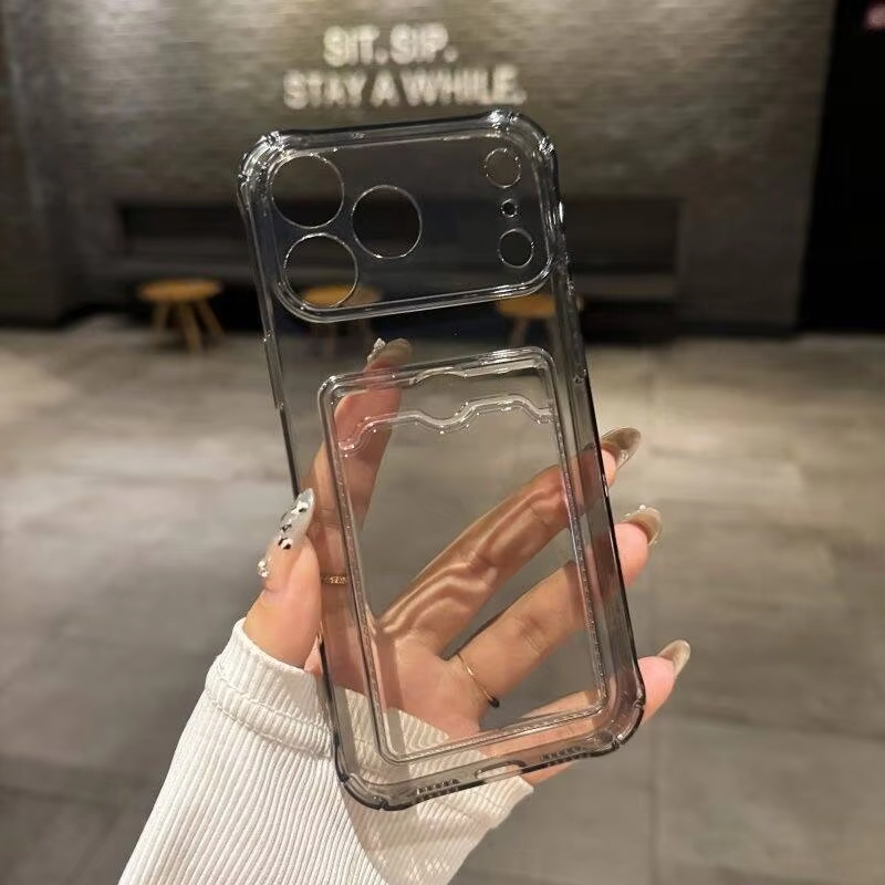 Transparent Card Slot Holder C - огляд і ціна Quality Phone Accessories
