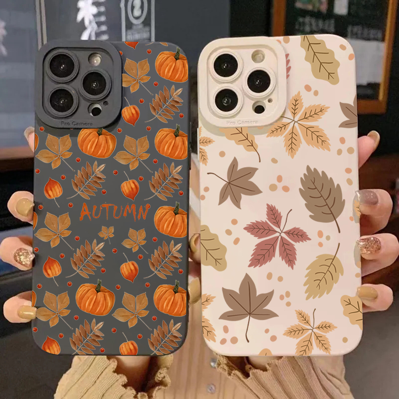 Retro Maple Leaf Pattern Phone - огляд і ціна Phone Accessories Samsung