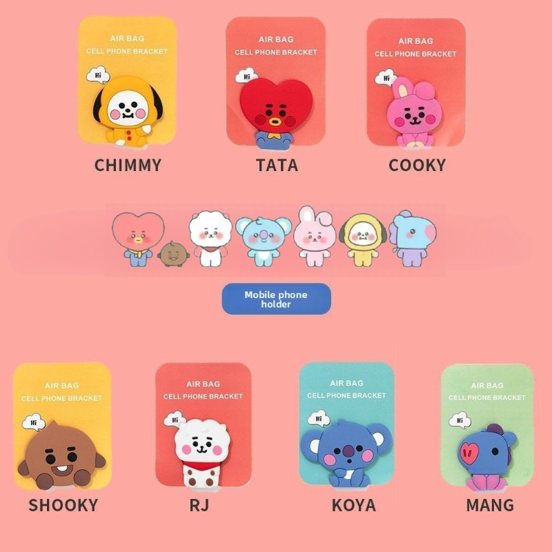 BT21cartoon cute silicone hand - огляд і ціна Phone Accessories Wholesale