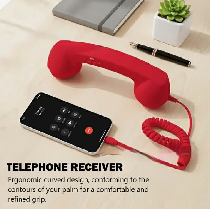 Retro Phone Handset Wired Ergo - огляд і ціна Retro Handset Phone