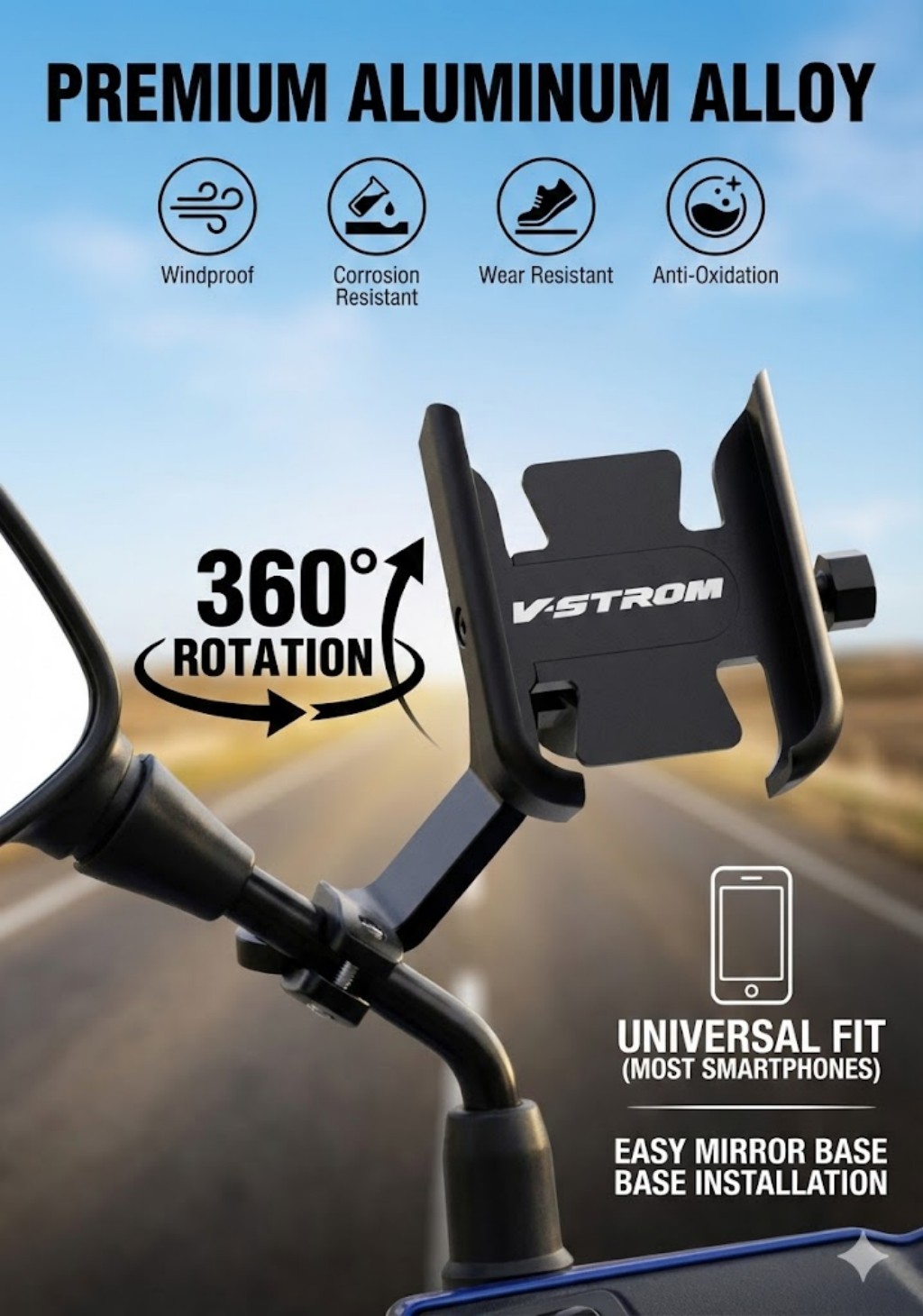 Motorcycle Phone Holder Access - огляд і ціна Quality Phone Accessories