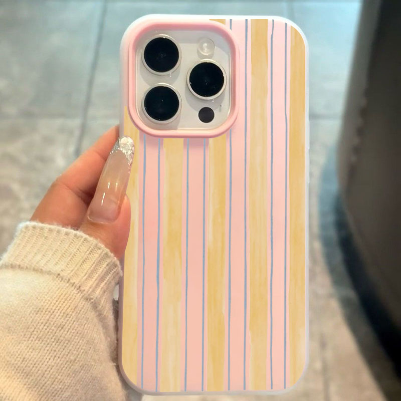 Stylish Yellow Striped Phone C - огляд і ціна Phone Accessories Samsung