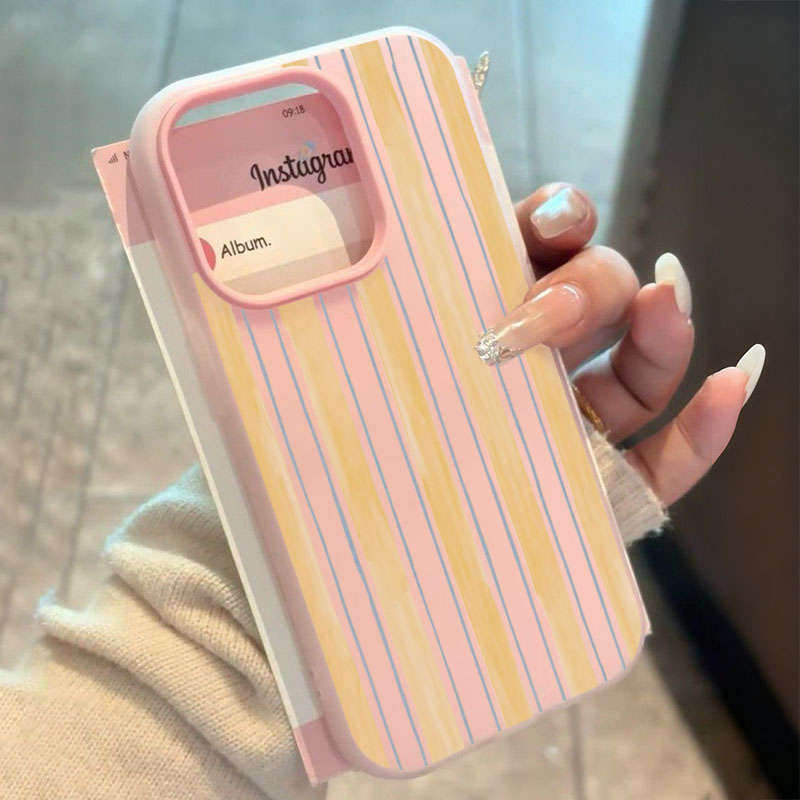 Stylish Yellow Striped Phone C - огляд і ціна Phone Accessories Samsung