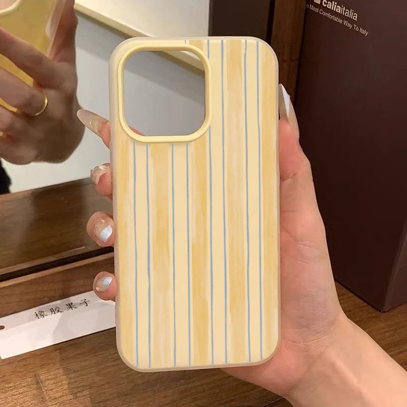 Stylish Yellow Striped Phone C - огляд і ціна Phone Accessories Samsung