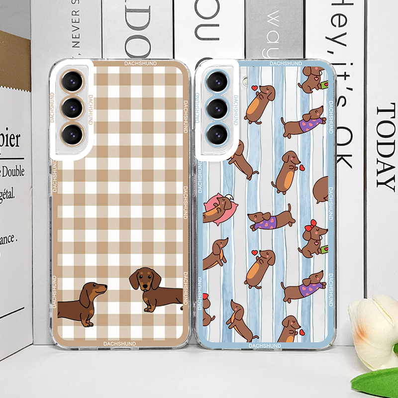 Cute Sausage Dog Phone Case fo - огляд і ціна Phone Accessories Samsung