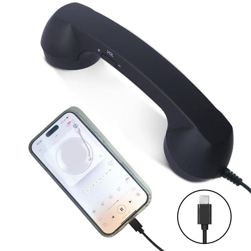 Type-C/3.5mm Retro Telephone P - огляд і ціна Retro Handset Phone