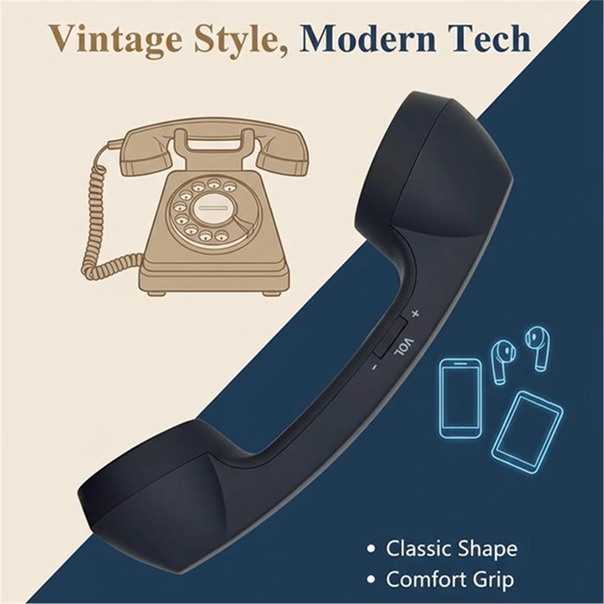 Best sales 2026 Type-C Retro T - огляд і ціна Retro Handset Phone