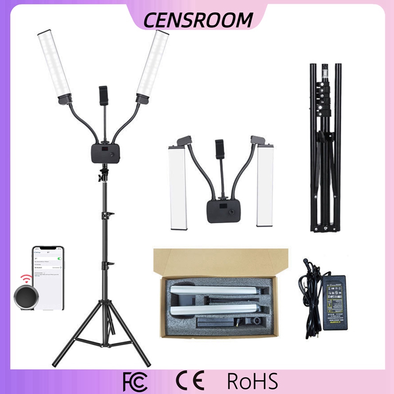 45W Double Arm Fill Ring Light - огляд і ціна Led Strip Selfie