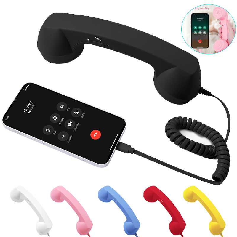 Retro Phone Handset Type-C Tel - огляд і ціна Retro Handset Phone