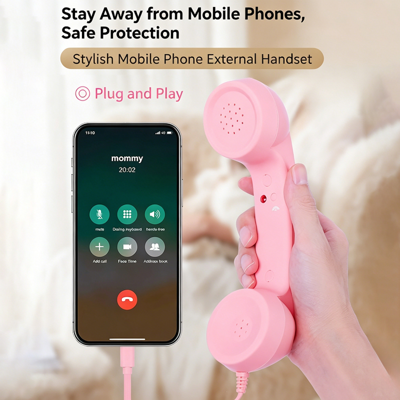 Retro Phone Handset Type-C Tel - огляд і ціна Retro Handset Phone