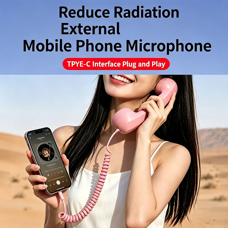 Retro Phone Handset Type-C Tel - огляд і ціна Retro Handset Phone