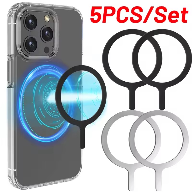 5-1pcs Sticker Ring For Magsaf - огляд і ціна Phone Accessories Charger
